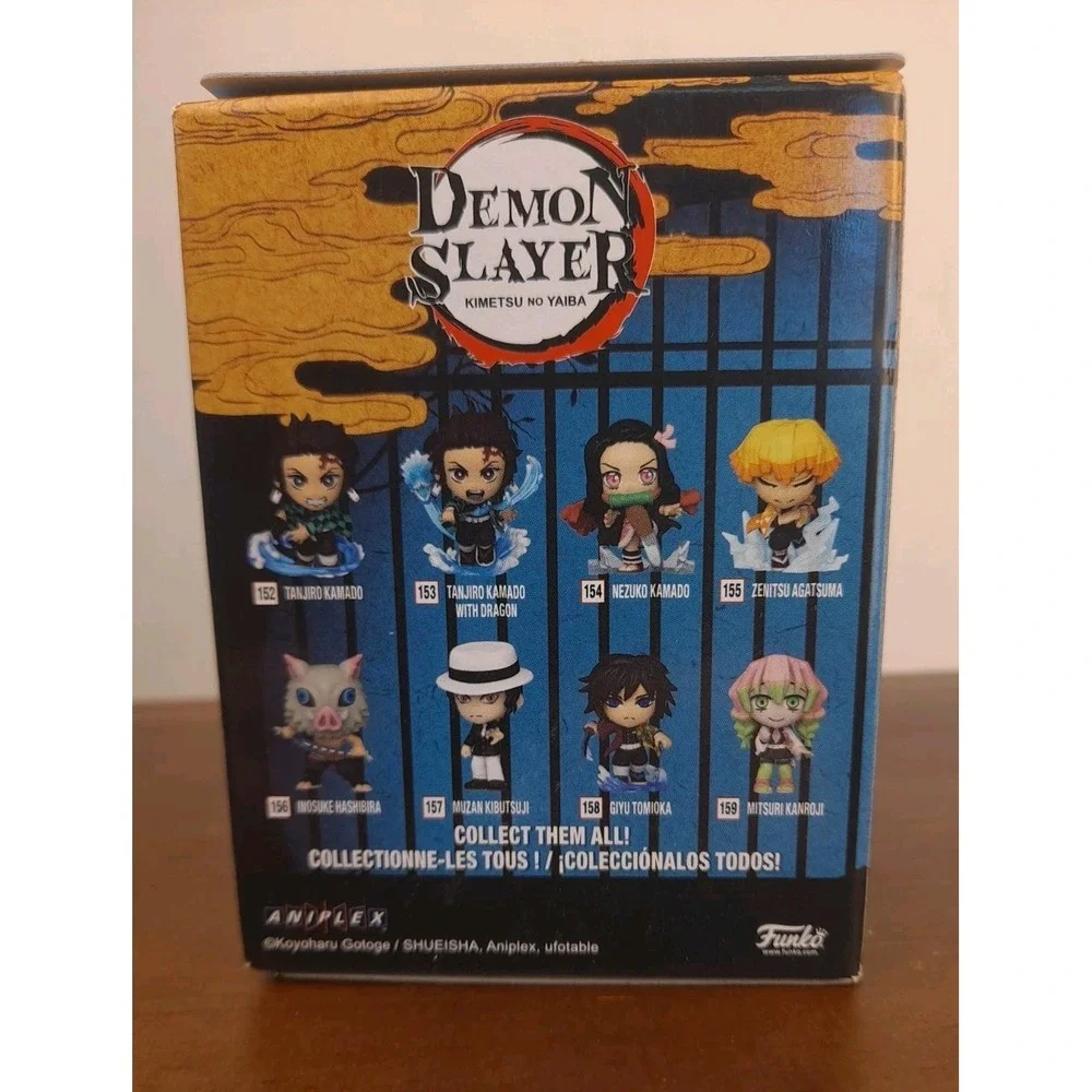 Funko Minis - Tanjiro Kamado With Dragon  - Demon Slayer #153 Vinyl Figure